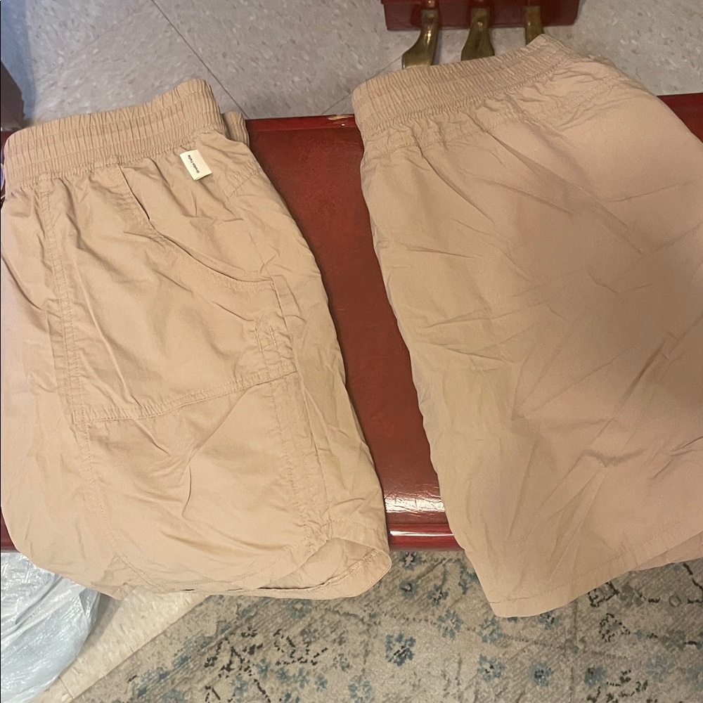 Women’s Tan Casual Shorts - Picture 3 of 5